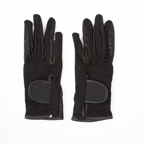 INKAOVE Reithandschuhe Reiterhandschuhe Reithandschuhe Reithandschuhe Herren Damen Unisex Sporthandschuhe Für Radfahrer(Black,XL)