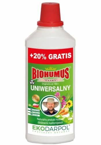 Wurmhumus Bio Flüssig Dünger Humus Gemüse Obst Garten Pflanzen Universal 1,2L
