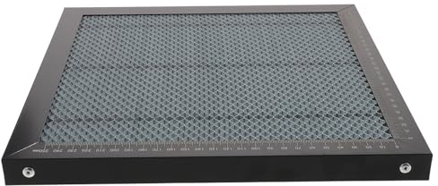 BELLIFFY Joint De Gravure Tapis De Table Gravé Au Plateau Alvéolé Table De Découpe pour Graveur Machines-Outils Plateau Alvéolé pour Graveur Noir