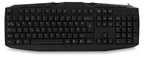 Everest KB-250F svart USB fullt turkiskt F multimedia tangentbord