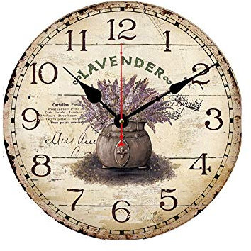 WESEEDOO Kitchen Clock Wall Clocks Digital Wall Clock Radio Controlled Wall Clock Wooden Wall Clock Large Wall Clock A, One Size