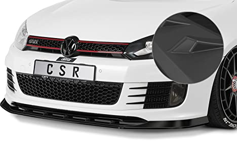 CSR-Automotive Cup-Spoilerlippe mit ABE Kompatibel mit/Ersatz für VW Golf 6 GTI Edition 35 CSL415-L
