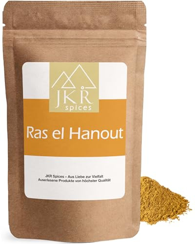 JKR Spices® 1000g Ras el Hanout Gewürzmischung - Ideal für marokkanische, orientalische Gerichte - vegan - für Gemüse, Fisch, Fleisch, Couscous Gewürz | 100% natürlich ohne Zusätze