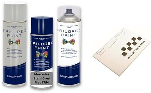 For 2000-Present Stahl Grey Met 7754 Quality Aerosol Spray Paint (Aerosol Spray Paint, Lacquer + Primer)