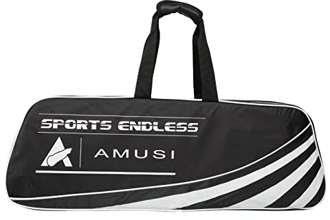 Faxianther Wasserdicht Badminton-Schläger für 2-4 Spieler Badminton Tasche Tragbare Squashtasche Schlägertasche Tennistasche Team Tennis Tasche Schläger Bag Sporttasche 74CM X 27CM X 8CM