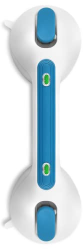 Newthinking Suction Grab Rails for Bathroom, Portable Suction Bathtub Handles with Indicator, Suction Safety Shower Grab Handles Mobility Aids for Elderly Disabled