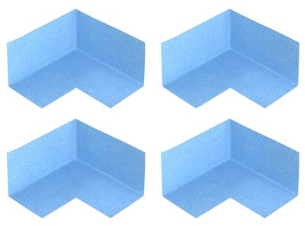 Isolbau Innenecke P3 Blau - 4 Stück - Wasserdichtes Eck-Dichtband für Sanitär, Dusche, Bad, Fliesen, Balkon Eckabdichtung Dichtecke Abdichtung für Innen- & Außenbereich