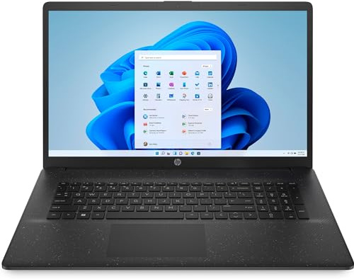 HP 17-cn0534sa 17.3” Full HD Laptop (Intel Pentium Silver N5030, 4GB RAM, 128GB SSD, Windows 11) - Black