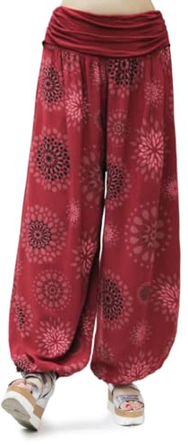 Glamexx24 Pantalon Harem Femme Décontractés Soft Sarouel Legers Sport Pants pour Yoga Pilates Hippie Fitness Danse Ete Plage
