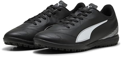 PUMA Vitoria II TT Herren-Fußballschuh, Schwarz/Weiß, Größe 45, Puma Schwarz Puma Weiß, 46 EU