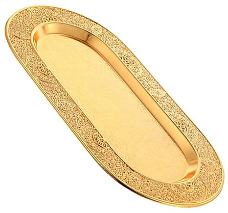 Cabilock Plato De Frutas Europeo Bandeja Decorativa De Vintage Para Servir Dulces Bandeja Para Aperitivos Sala De Estar