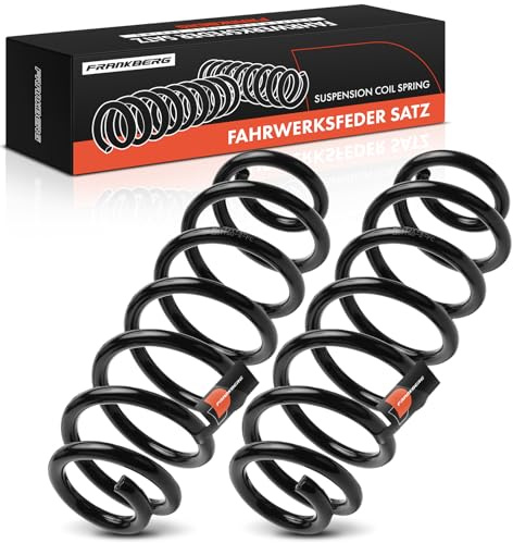 Frankberg 2x Federn Fahrwerksfeder Hinterachse RH6789 | Kompatibel mit O.c.t.a.v.i.a II Combi 1Z5, Golf Plus 521 5M1, Golf V Variant 1K5, J.e.t.t.a III 1K2