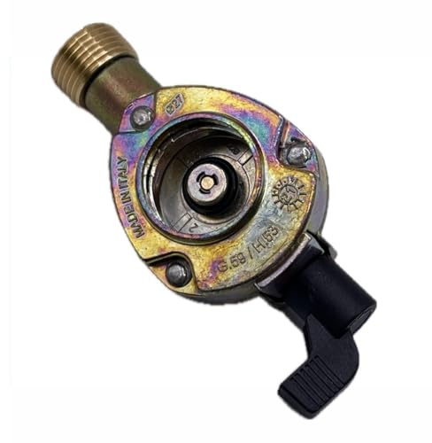DN bildelar 27 mm klämma på typ adapter för propan butangasflaskor cylindrar utan returventil