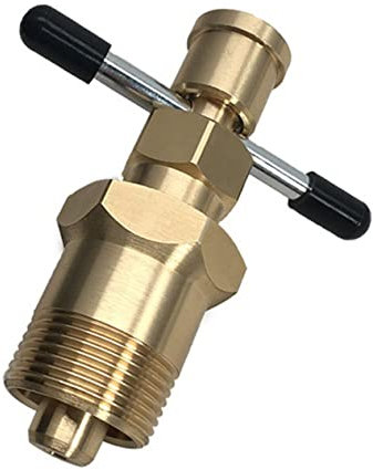 NUOBESTY Olivenentferner Abziehwerkzeug 15mm 22mm Stahl Mit Massivmessing Für Kupferrohr Klemmringverschraubungen Zum Schonenden Entfernen