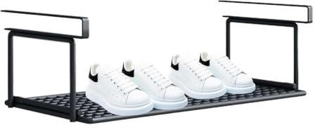 Scaffale di stoccaggio delle scarpe - organizzatore a rack retrattile regolabile, sotto il cesto di diapositiva del mobile | Stand di ingresso per salvamento spaziale, supporto per scarpe da armadio,