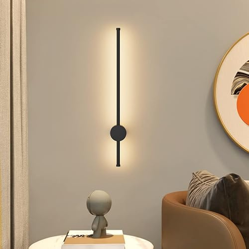 Klighten Wandleuchte Innen/Außen LED Lange IP65 18W 65CM, 3000K, Schwarz