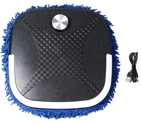 EOJDDPA Robot Limpiador de trapeador Completamente automático, bajo Ruido, Recargable por USB, 2400 mAh, máquina de trapeador Delgada, Seca y húmeda para Quitar el Polvo del Pelo de