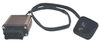 Interrupteur de chauffage de siège à affichage numérique à 5 niveaux pour 2 sièges 12 V Compatible avec les chauffages de siège conducteur et passager