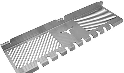 Kette´s Grillzubehör Edelstahl-Warmhalterost kompatibel mit Gasgrills von Weber (Weber Genesis II 300er Serie) Multi