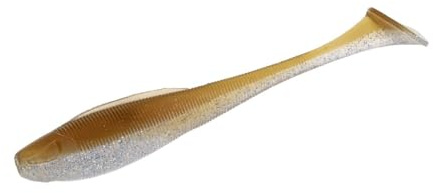 ZECK - Angelköder, Kunstköder, Gummifisch - BA Sexy Swimmer | 10cm - Real Shad | 7 STK.