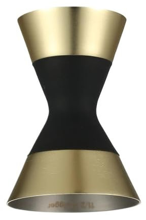 CHFYIJYHM Jigger Doble de Acero Inoxidable,Herramienta de Barra Jigger for Barra de cóctel,para mixología de Barra casera(Gold Plated)