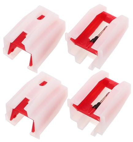 Toddmomy 4stücke Plattenspieler-ersatznadel Nadel Für Plattenspieler Stylus Vinyl Phonograph Befestigung Ersatz Teil Zubehör