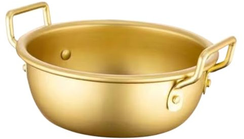 CONGARTENO Ciotola in Alluminio Piccola Ciotola Per Mescolare Ciotole Per e Noodles Contenitore Per Alimenti Facile Da Resistente e Robusto Per Uso Prolungato