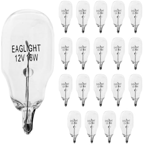 BTFO 20 Lot 921 Ampoules, 12V 16W T15 W16W Automobile Lampe pour Marche Arrière Feu Stop Signal Clignotant Coffre Fourgon Camping-Car Véhicule Recreatif Lampes de Remplacement pour 904 906 912 916