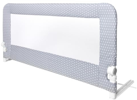 Interbaby Bettgitter Rausfallschutz Bett Kind 70 cm hoch klappbar 150 cm | Bettschutzgitter mit atmungsaktivem Netz, abnehmbar und waschbar. Für Kinderbett und Boxspringbett, 18 Monate bis 5 Jahre