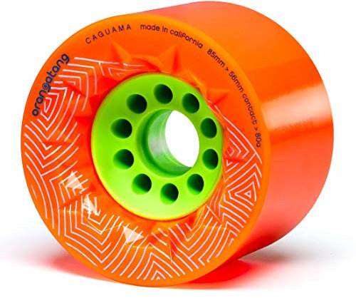 Orangatang Caguama Longboard Rollen 85mm 80a orange