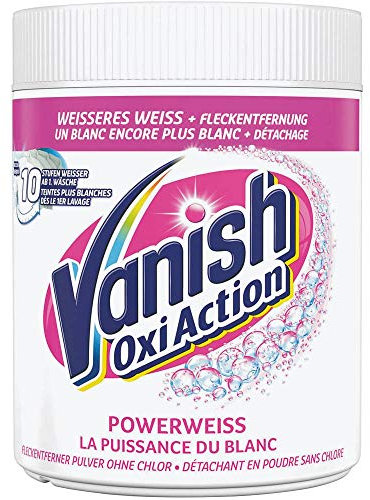 Vanish Oxi Action Fleckenentferner Pulver für weiße Wäsche, Fleckentferner für weiße Kleidung, 550 g