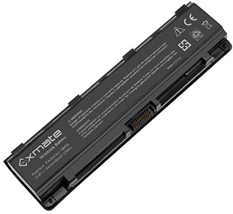 Exmate Laptop Akku für Toshiba PA5024U-1BRS PABAS260 PA5023U-1BRS,Toshiba Satellite C850 C855 C875 L850 L850D L870 L875 P850 P875 [10.8V 4400mAh 47.52Wh]