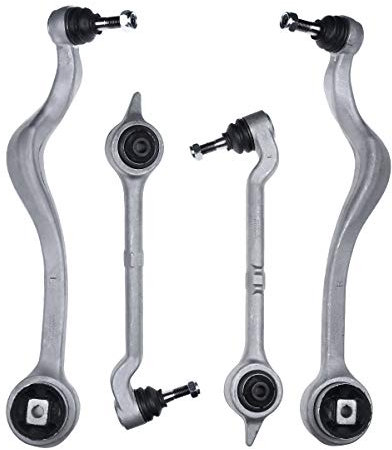 Frankberg 4x Bras de suspension Essieu Avant Compatibles avec Série 5 E39 520 523 525 528 530 1995-2003 Série 5 Touring E39 520 523 525 528 530 1997-2004 Remplacer# 31121094233