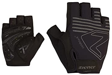 Ziener Herren CANSO Fahrrad-/Mountainbike-/Radsport-Handschuhe | Kurzfinger - atmungsaktiv/dämpfend