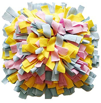 Schnüffelteppich für Hunde Hundetrainings-Pad-Welpen Snuffle Mat Pet Puzzle Spielzeug Sniffing Nose Trainings Auflage-waschbaren Hundematte Haustier-Hundezubehör Schnüffelkissen für Haustiere