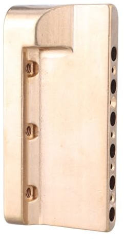 Bloque de puente de repuesto para guitarra eléctrica profesional, bloque de trémolo, sistema de trémolo, puente de fácil instalación