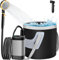 riggoo Campingdusche Tragbare, 8000mAh Camping Dusche Akku mit Pumpe und Temperaturanzeige, Outdoor Mobile Duschen mit Duschkopf und 2M Schlauch für Garten, Strand,Haustier,Autowaschen,Reisen