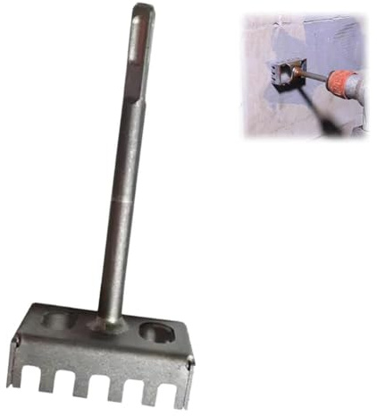 Cortador de agujeros cuadrados creativo para caja eléctrica, perforadora cuadrada SDS Plus de alta resistencia para cajas de conexiones de tipo 86, broca de hormigón para ladrillo, hormigón, piedra de