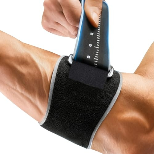 ZYEKIU Ellenbogenbandage Ellenbogen Bandagen Unterarm (Schwarz) | Bandage Tennisarm Herren und Damen für Kraftsport im Gym Tennisarm Manschette für Rechts und Links Epicondilitis