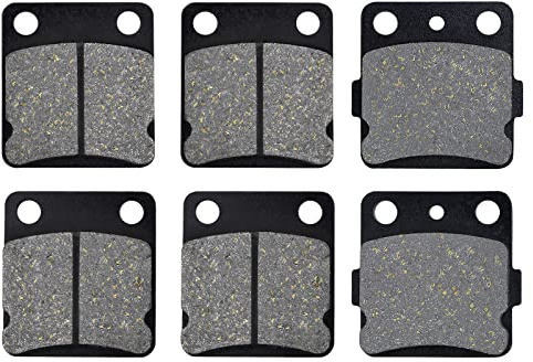 AHL-Kit Motocicleta Pastillas de freno para Yamaha YFM350 Warrior 1989-2004