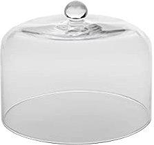 SWEET HOME Campana Cloche Cupola in Vetro trasperente cod.CC00820LU cm 15,5h diam.20 by Varotto & Co.