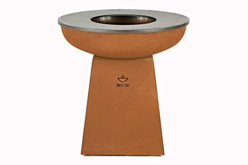 White Fire 3165113 Brasero/Plancha Acier Corten, D: 102 cm