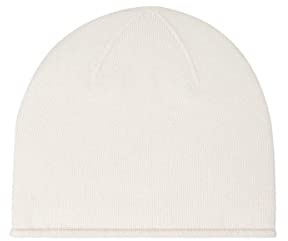 Style & Republic Beanie aus Kaschmir, Cream Mütze aus 100% Kaschmir, Einheitsgröße mit 50cm Bundumfang, Unisex…