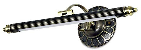 Kwazar Luminaire -Wandleuchte Innen, Spiegelleuchte Bad 8W, Feuchtraumleuchte Led, Badezimmer Lampe 4000K Neutralweiß, Geringer Energieverbrauch. Antrisch, Rustikal, Retro - 50 cm GALERY.1