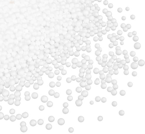 Alipis 1bag Foam Particle Sofa Filler Balls Beads for Bean Bags Diy Craft Project Couch Seating Refill Pillow Stuffing