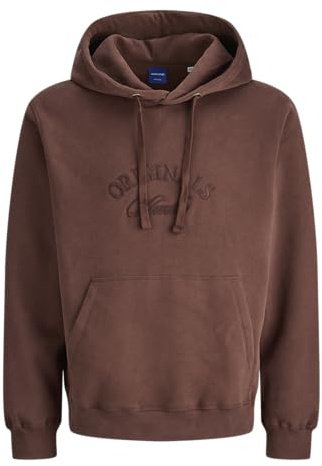 Jack & Jones Jorbleecker Branding Sweat Hood BF Jorbleecker Branding Sudadera con Capucha BF Hombre (Pack de 1)