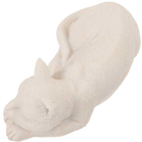 Supvox Gedenkstein Für Haustierkatzen Harz-Memorial-Statue Für Garten Oder Grab Haustier-gedenkgrabstein Als Trostgeschenk