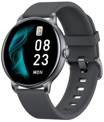 ZPPSNFIT Smart Watch, 1.43’’ AMOLED Smart Watches for Men Women (Answer/Make Call), Fitness Tracker with Heart Rate/Sleep Monitor, IP68 Waterproof Activity Tracker, Pedometer for Android iOS