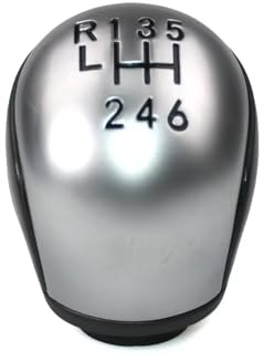 Pomo de palanca de cambios de coche de repuesto para Citroen C5 Sedan 2001 manual de 5 6 velocidades (perilla de 6 velocidades) (perilla de 6 velocidades)