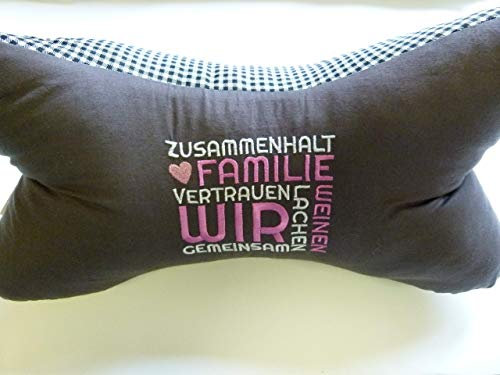 Leseknochen mit Namen und Spruch